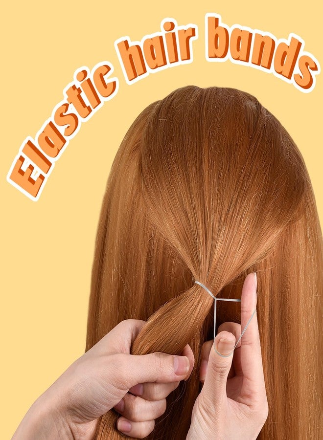 IKOCO Hair Tie Set, 1505 Count Colorful Elastic Hair Rubber Bands with Topsy Tail Hair Tools, Rat Tail Comb and Hair Clips for Women Hair Styling - Image 2